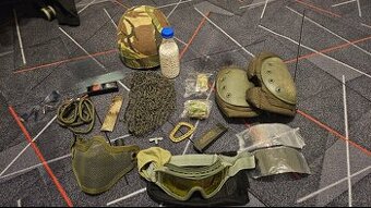 Prodám vybavení na airsoft