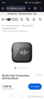 Mikrofon DJI Mic mini transmitter