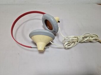 Vintage sluchátka 5ti kolík Tesla