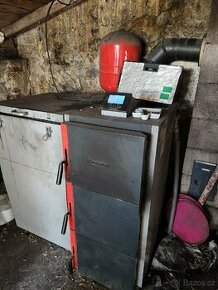 DAKON DOR 5N 25 - 25kW, zásobník 210l, uhlí + pelety