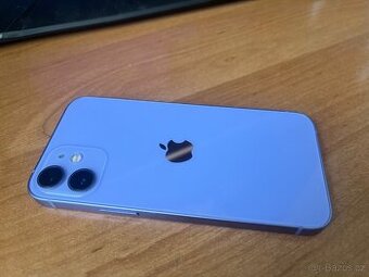 iPhone 12 mini 64 GB – fialový, ve velmi dobrém stavu