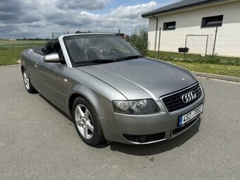 Audi A4 B6 2.4i 125kW kabrio rv.2004•Najeto 240tkm•NOVÁSTK