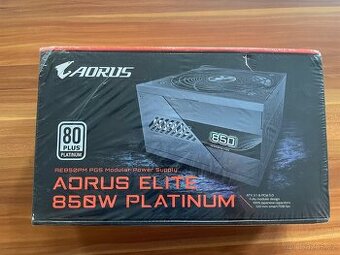 PC Zdroj Aorus Elite 850W Platinum, nový nerozbalený