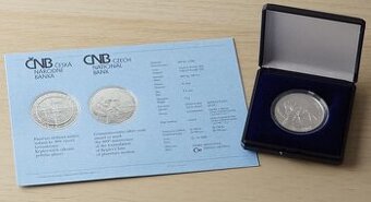 Mince 200 Kč 2009 Keplerovy zákony Proof ČNB