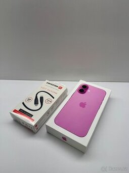 Apple iPhone 16 128 GB Pink NOVÝ - ZÁRUKA+FAKTURA