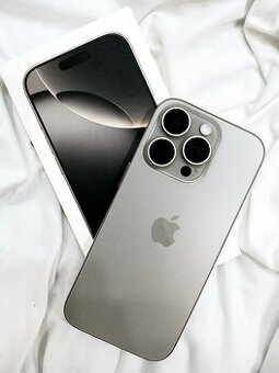 iPhone Pro 16 Natural Titanium(Rychlé jednání=sleva 499kč)