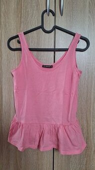 Dámské růžové tílko XS