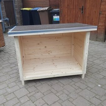 Přístřešek / bouda pro psa PALUBKY (1,5 cm), 6 velikosti