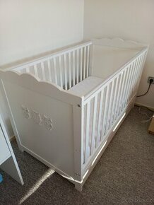 Dětská postýlka 140x70 vč.ortopedické matrace