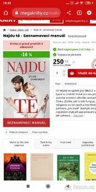 Kniha najdu tě ,pošta zdarma