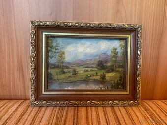 Prodám set obrazů různého formátu a techniky