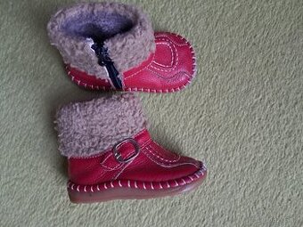 Zimní barefootové boty Baby Bare, vel. 19, stélka 127 mm