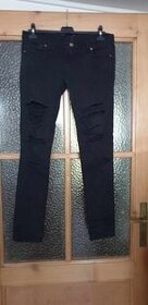 Dámské děravé džíny L