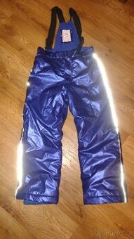 Chlapecké lyžařské kalhoty velikosti 116