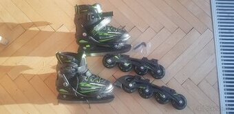 Dětské brusle 2v1, v. 33-36