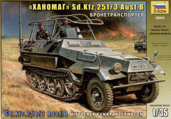 Sd.Kfz. 251/3 Ausf. B | Zvezda | 3604 | 1:35 | Nerozbaleno