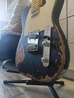 Elektrická kytara telecaster relic
