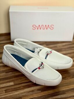 SWIMS bílé mokasíny Riva Loafer vel. 40 – nové
