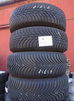 Zimní pneu Continental a Michelin, 195/65/15, 4 ks, 6 mm