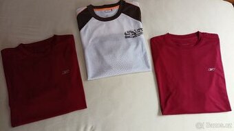 3 x pánská trička Reebok vel. XL, XXL