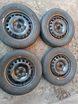 Škoda Fabia IV - disky 5,5x15 et40 + zimní 185/65/15