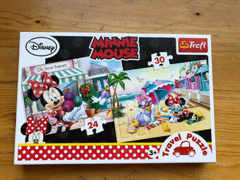 Puzzle s Minnie 2x jako nové