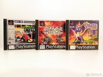 Skvělé hry na PS1 - Spyro, Crudge Warriors, Radical Bikers