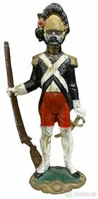 Cínový vojáček - Francie - ručně malovaný -výška 16.5cm - 1