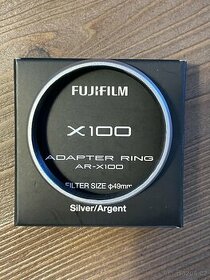 Fujifilm adapter ring ar-x100 stříbrný