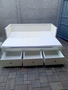 Prodám rozkládací postel + Matrace 80/160cm x 200cm