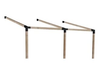 Pergola 3 - stavební patky