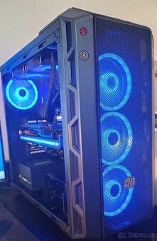 Herní PC- RX 7800 XT, Ryzen 7 5800X3D, 32 GB RAM, 1TB SSD