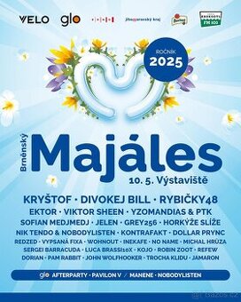 Vstupenky Majáles Brno
