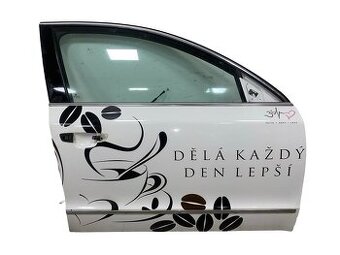 Pravé přední dveře bílá LF9E Škoda Superb 2 FL 2014