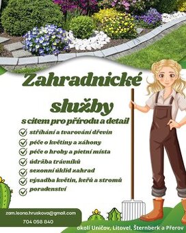 Zahradnické a dřevařské služby - 1