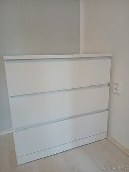 Komoda MALM bílá IKEA