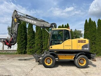 Kolový bagr Volvo EW160C - TILTROTATOR - 3x lžíce