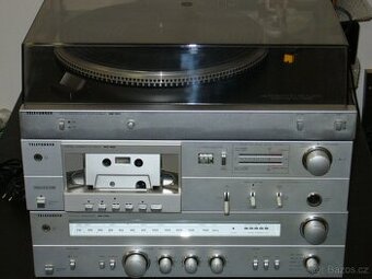 Pěkná sestava Telefunken RR-100, RC-100, RS-100.