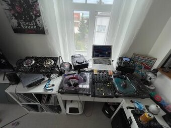Kompletní DJ SETUP Gramofony,mix,playery,serato atd…