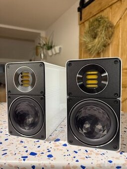 ELAC BS312 - regálové reproduktory v bílém laku