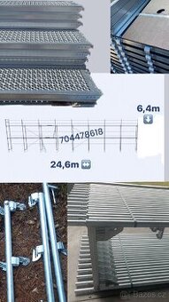 Prodám lešení ( rámové system baumann)- P. Plocha 158m2
