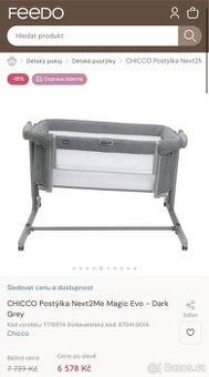 Postýlka CHICCO Next2me