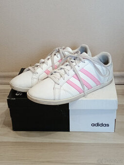 Dámské tenisky bílo-růžové Adidas vel. 40 2/3