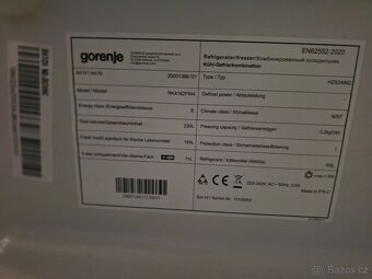 NOVA lednice GORENJE - bilá