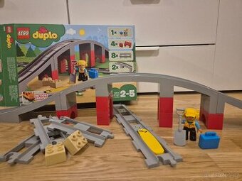 LEGO Duplo 10872 Doplňky k vláčku most a koleje