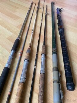 Staré rybářské pruty