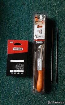 SADA PILOVÉHO ŘETĚZU OREGON A ŠABLONY NA OSTŘENÍ