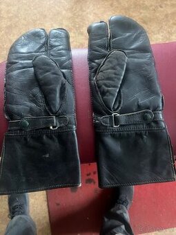 Rukavice tříprsté na předválečné moto,veterán