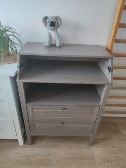 Dětská postýlka a přebalovací pult SUNDVIK IKEA