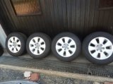 alu kola audi,5x112mm,zimni obuti,225/60/16
